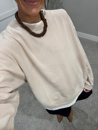 Clay Peekaboo Sweatshirt