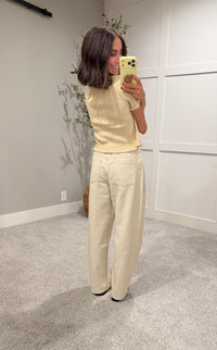 Elevated Essential Top | Butter Cream