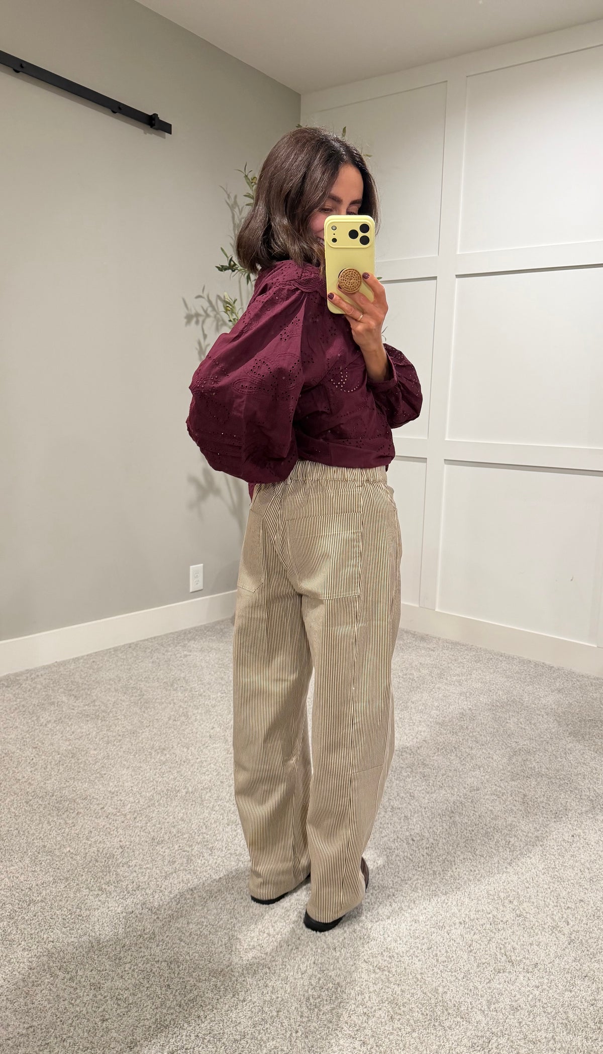 The Audrey Pinstripe Pants
