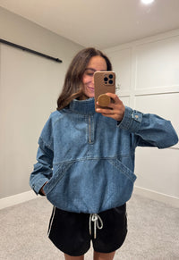 Liv Pullover Denim Jacket