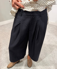The Trouser Long Short | Charcoal