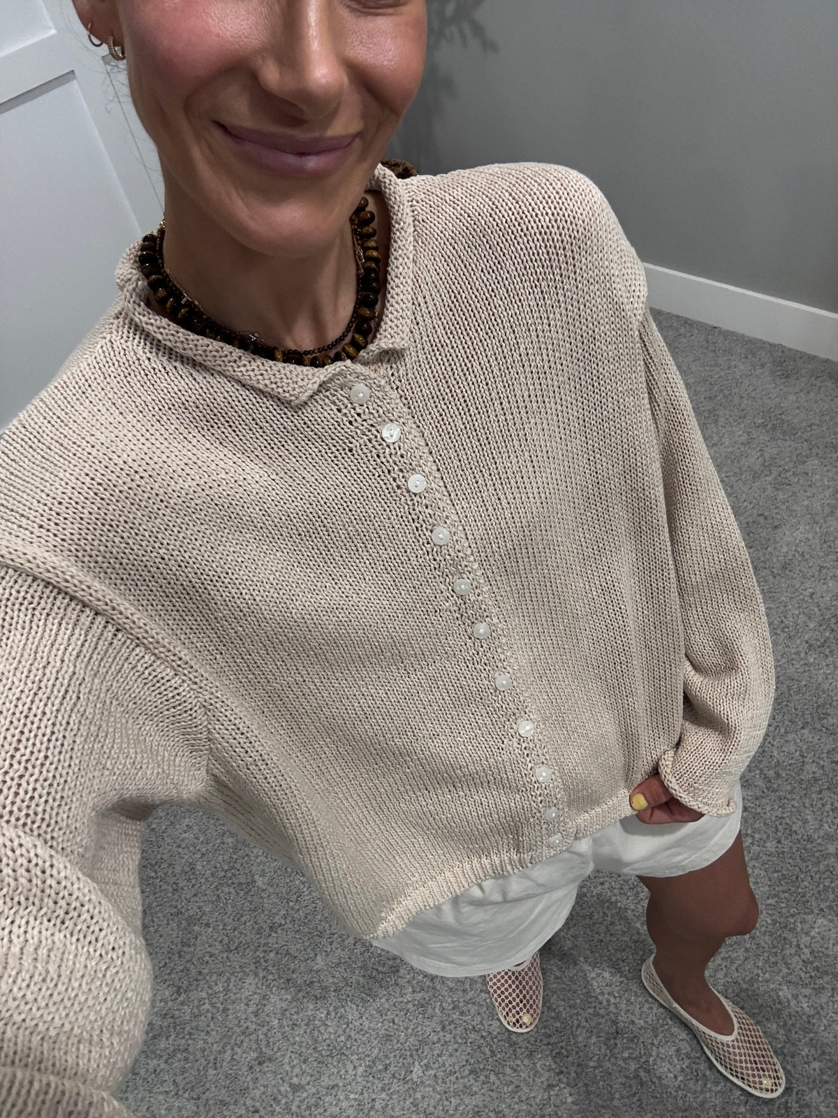 Aya Cardigan | Cream