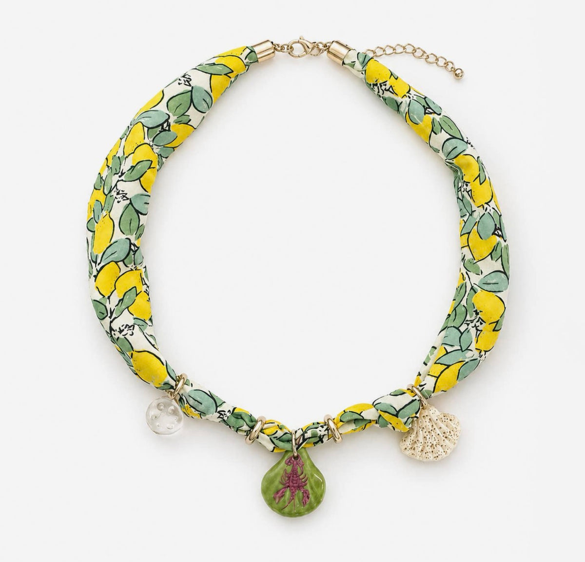 Coastal Charm Scarf Necklace