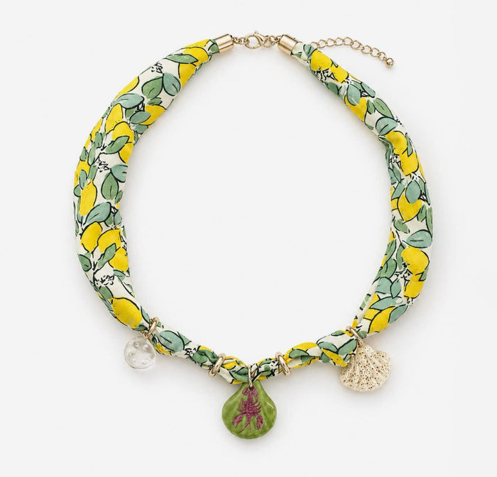 Coastal Charm Scarf Necklace