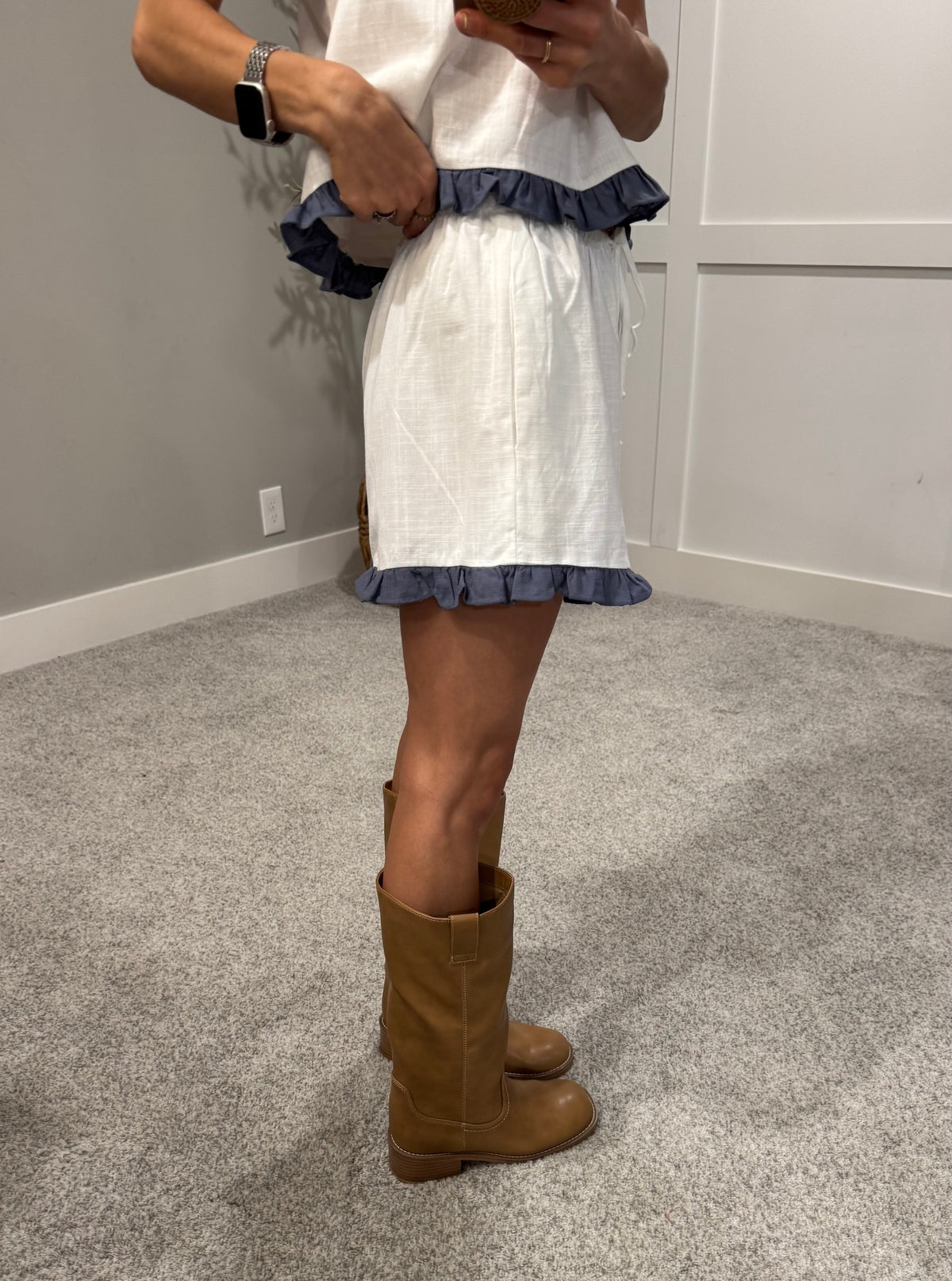 Savannah Set | White/Blue