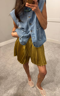 Golden Hour Olive Shorts