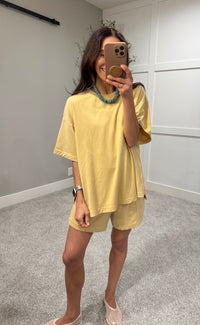 Everday Oversized Tee & Shorts SET | Dandelion