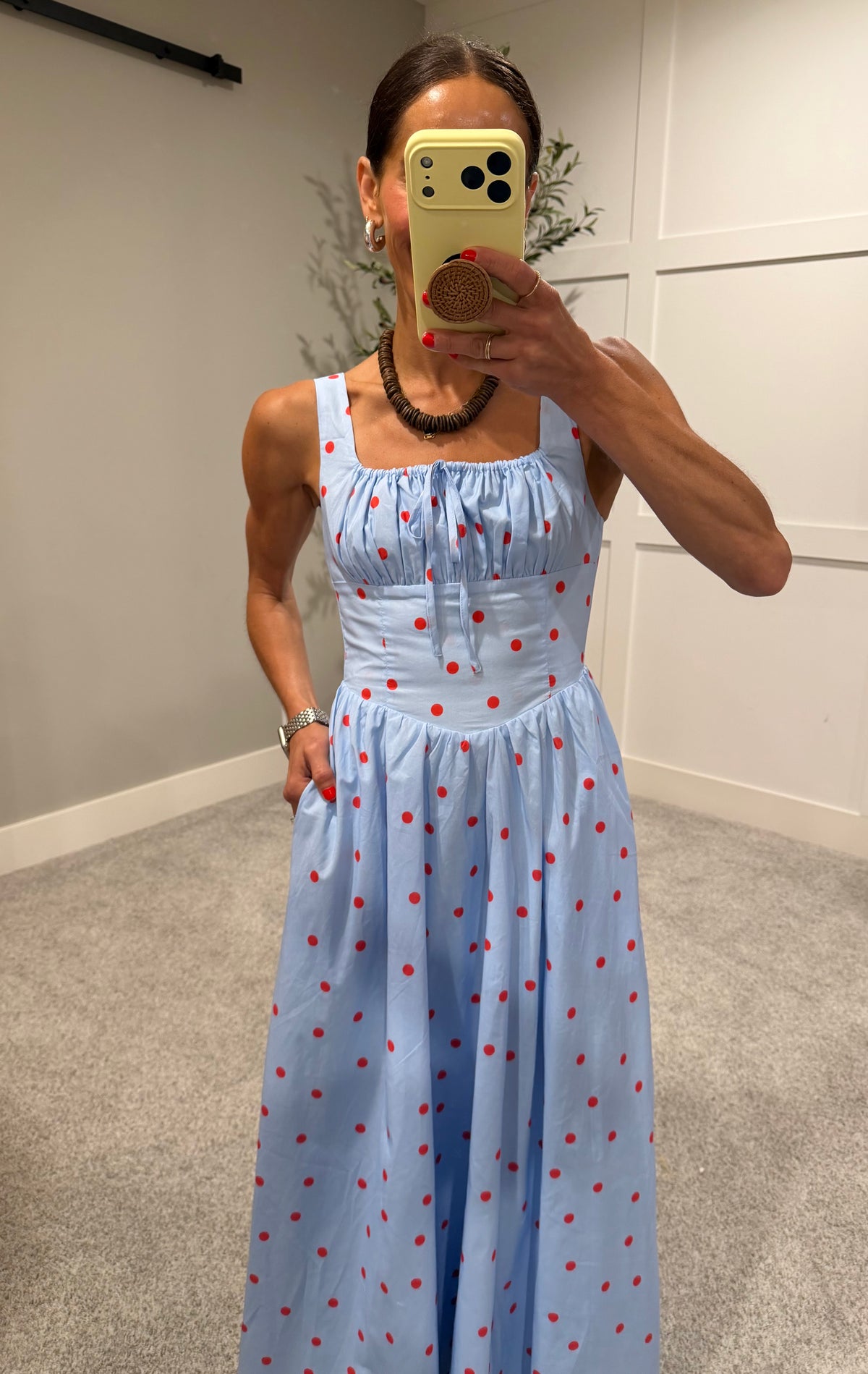 June Polka Dot Dress