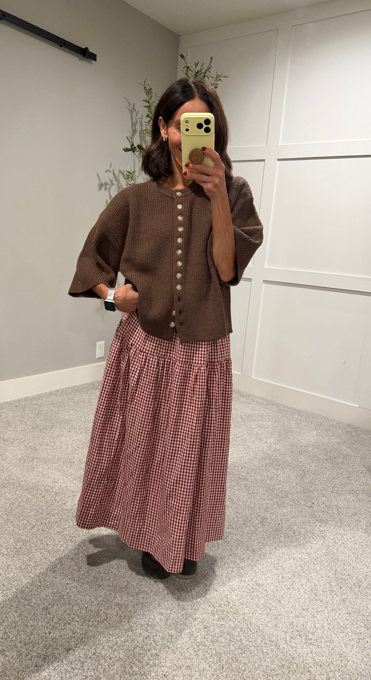 The Billie Knit Short-sleeve Cardigan