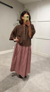 The Billie Knit Short-sleeve Cardigan