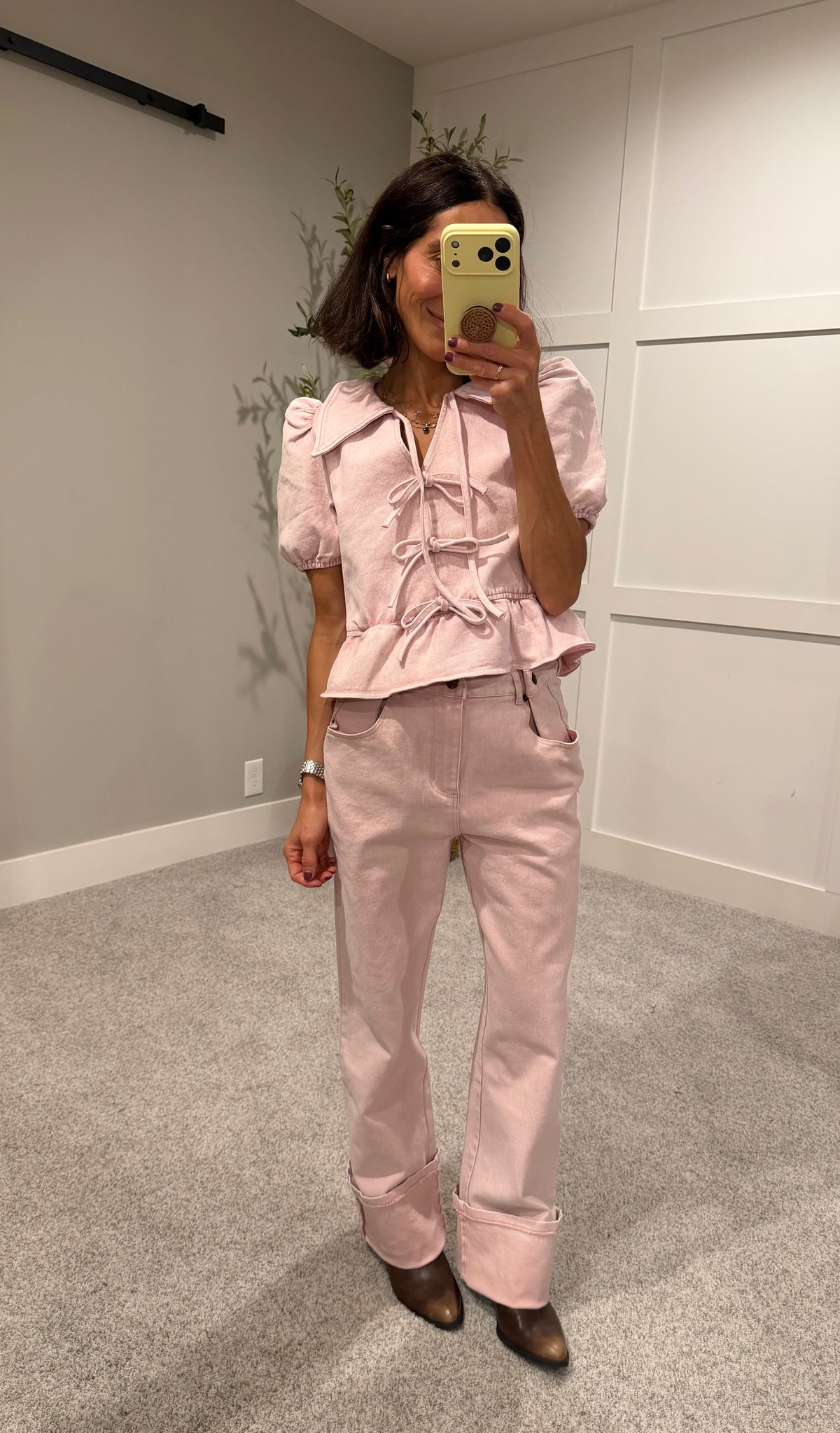 Gabrie Blouse | Dusty Rose