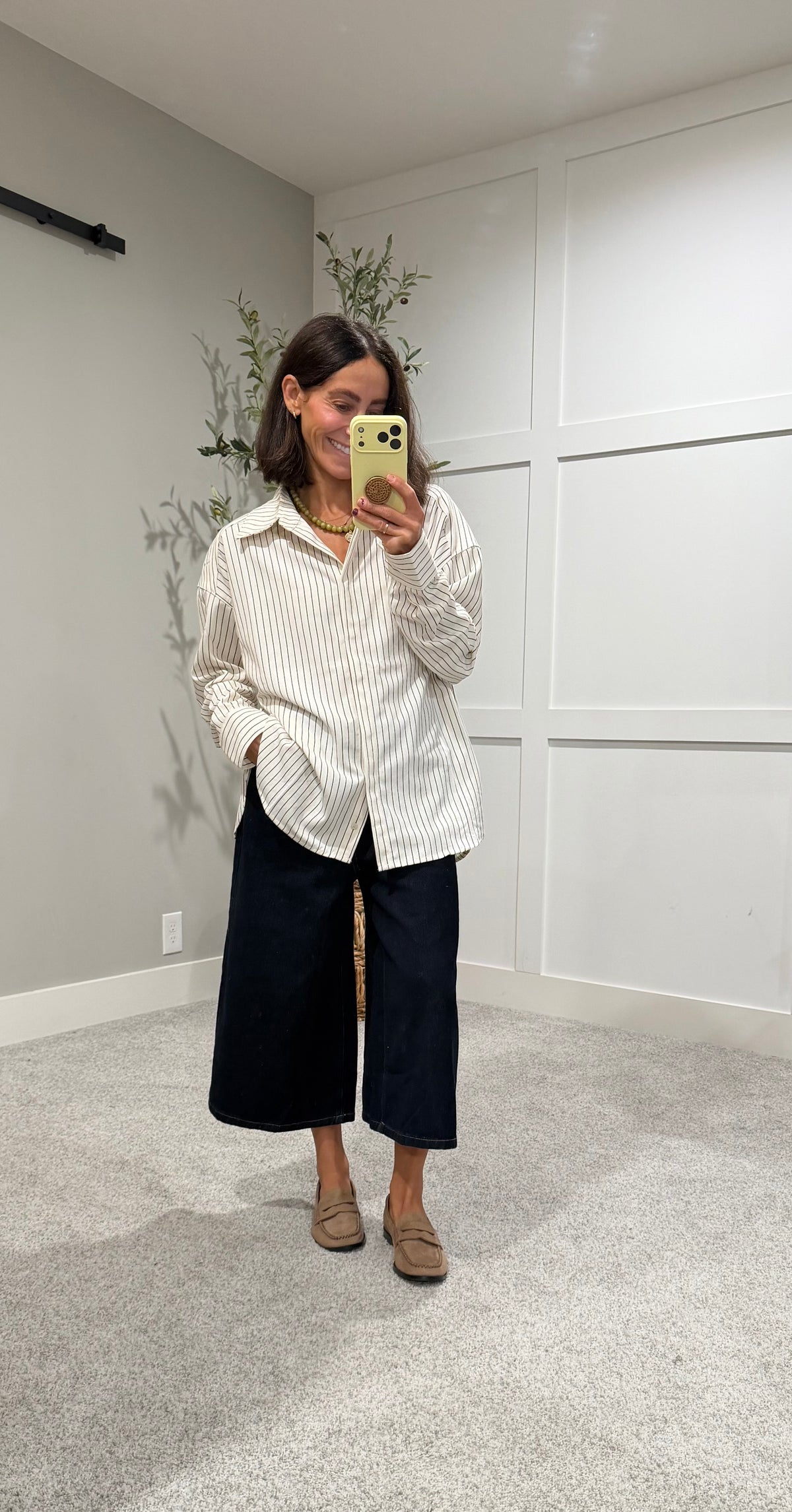 The Trouser Long Short | Charcoal