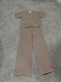 Bailey Striped Set | Brown