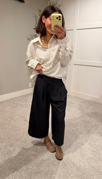 The Trouser Long Short | Charcoal