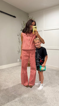 Big Red Gingham Pants