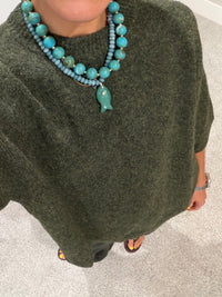 Rue Sweater Top | Olive