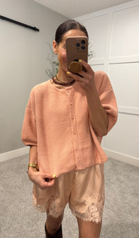Mel Cardigan | Peach