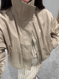 The New York Mock Neck Jacket