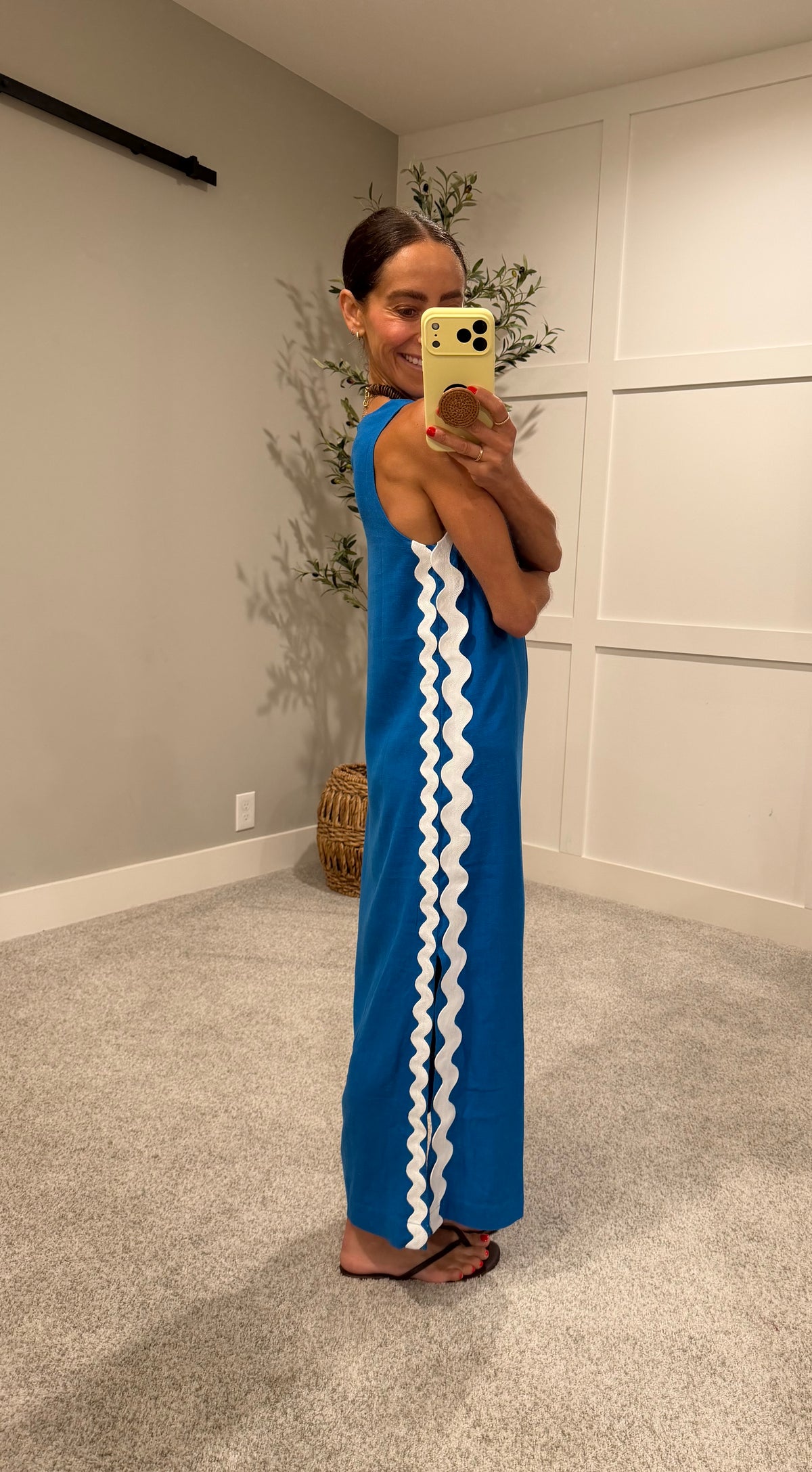 Caribbean Dress | French Blue