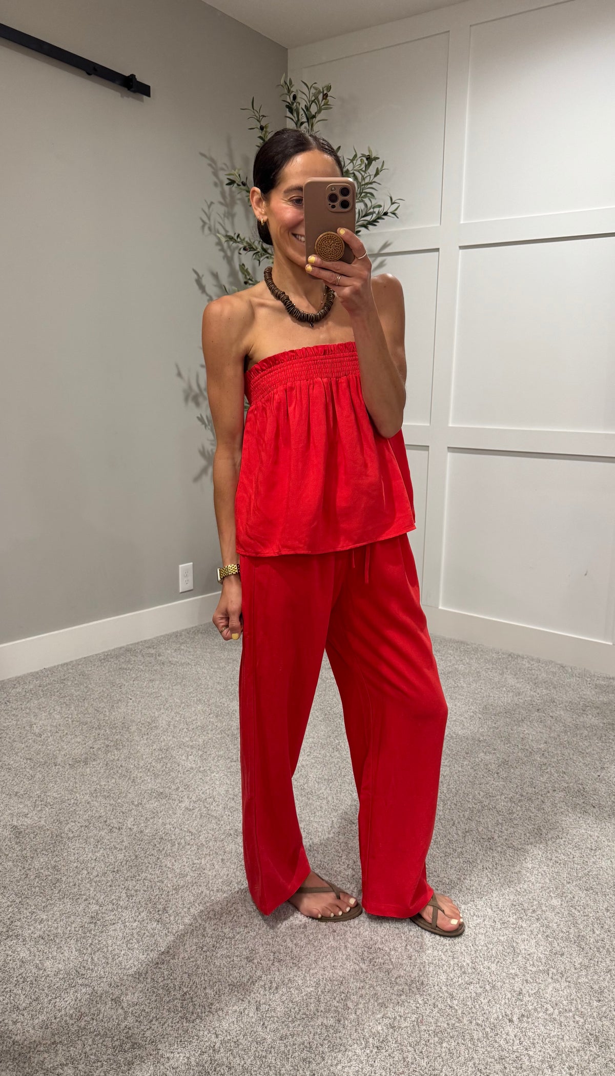 Breezy Set | Red