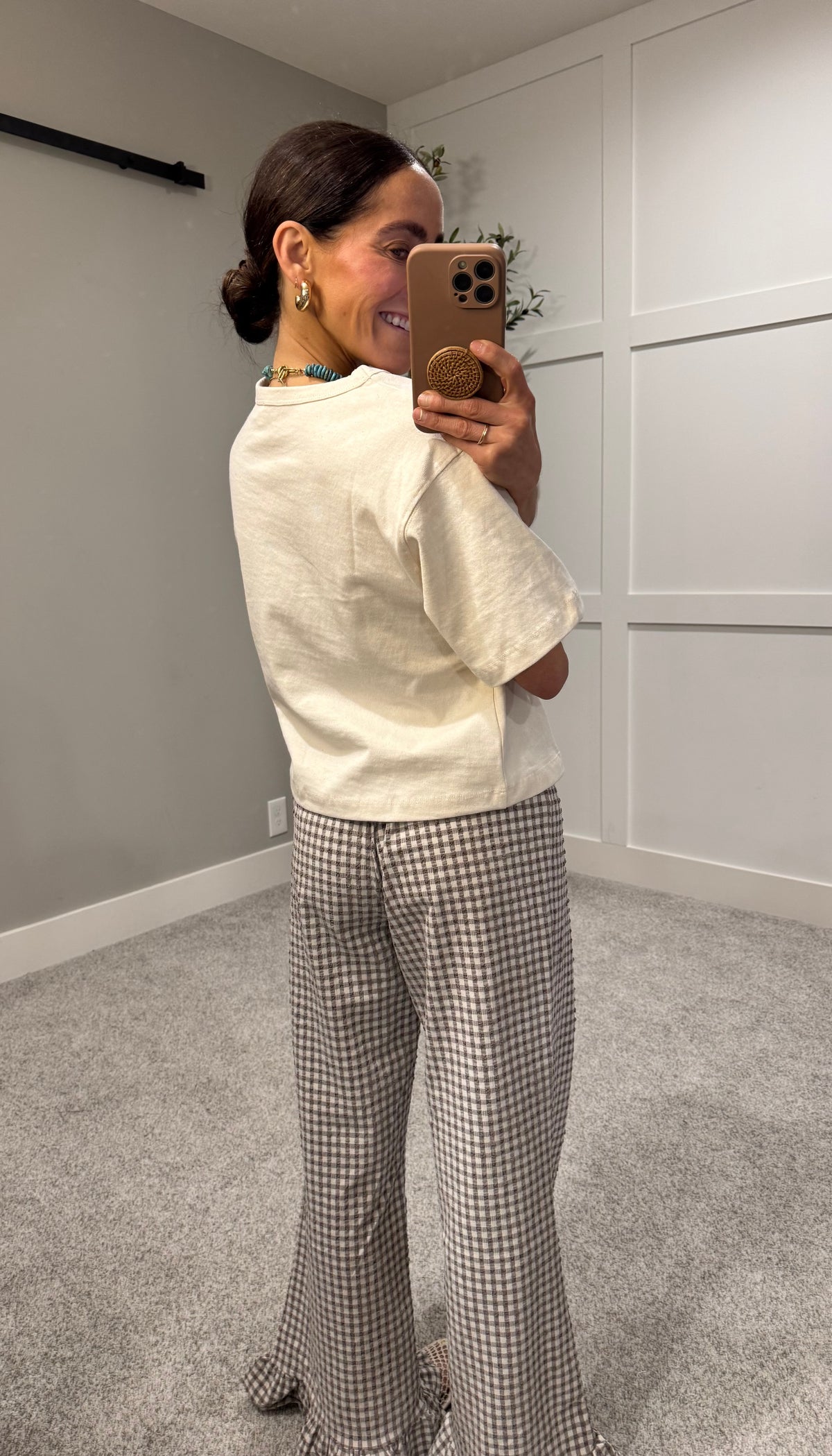 The Linen Top | Cream