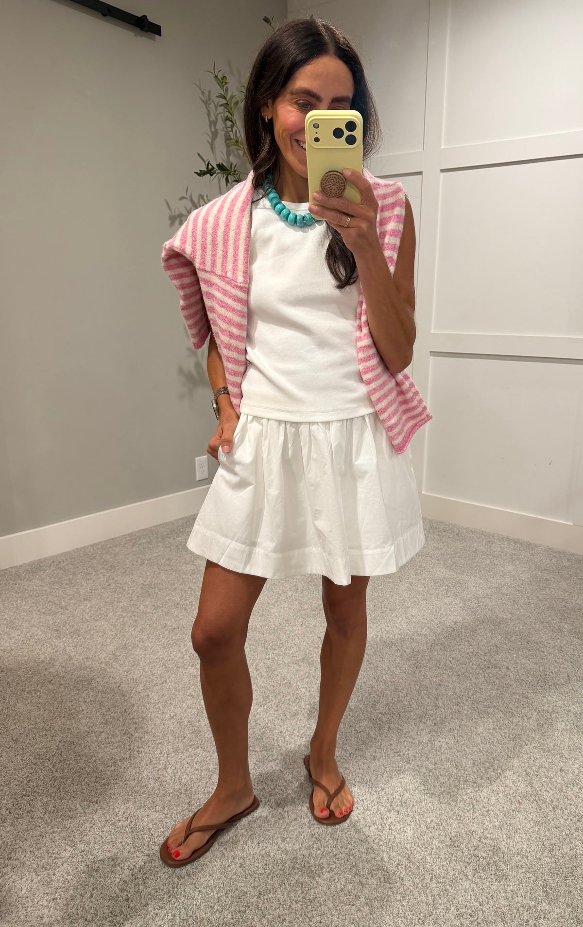 Sunshine Skort Set | White