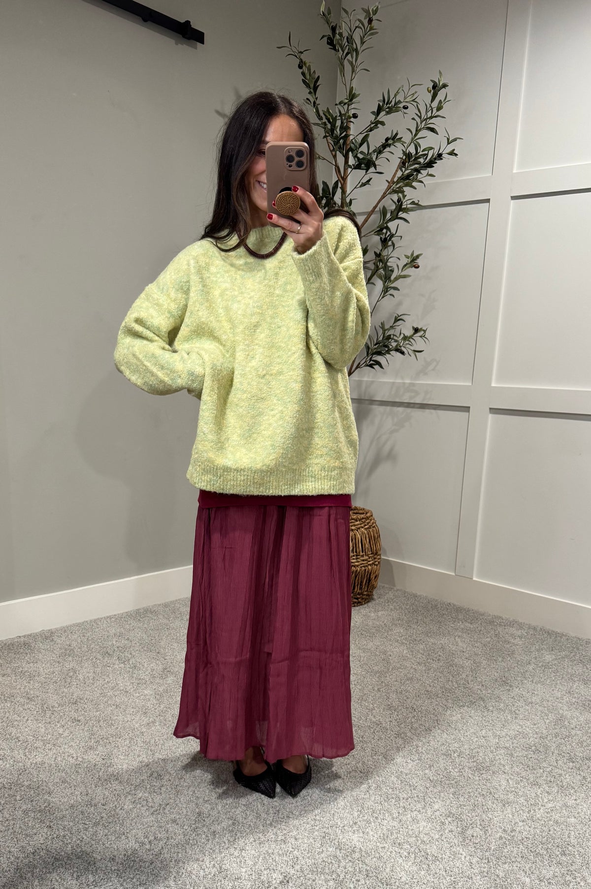Dusty Lime Sweater