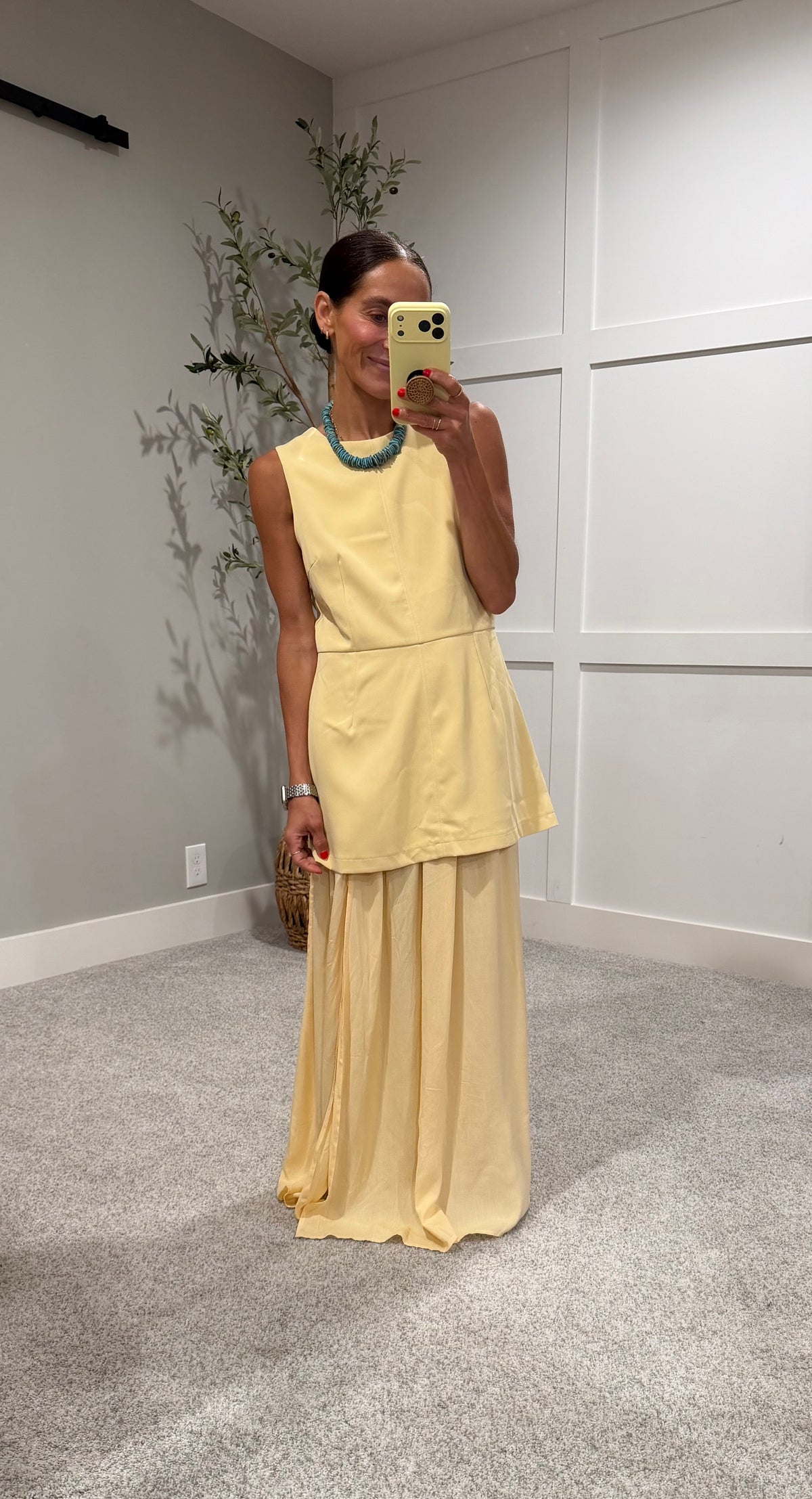Blair Maxi | Butter Yellow