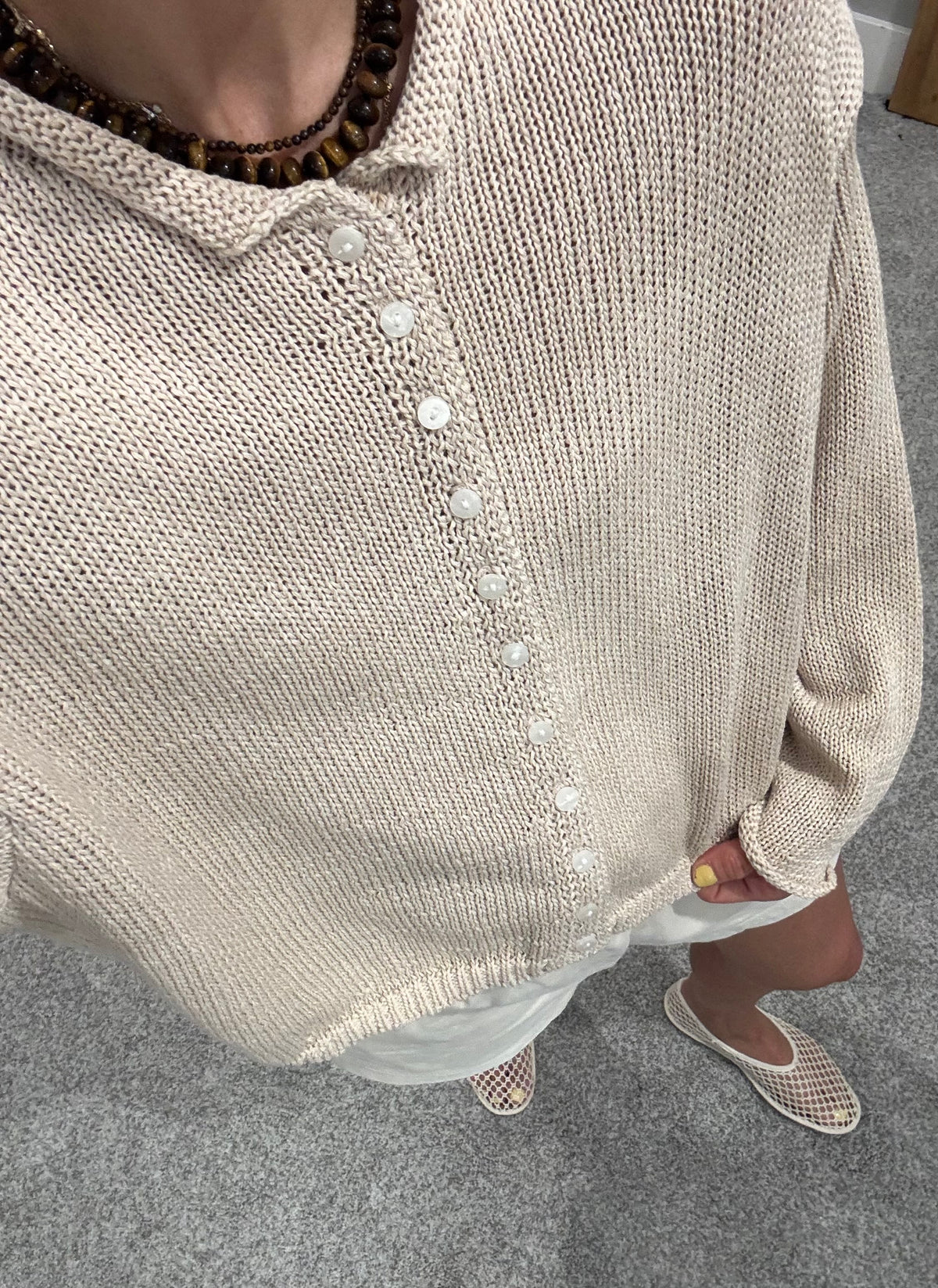 Aya Cardigan | Cream