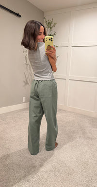 Katie Ribbed Cap Sleeve Top | Heather Grey