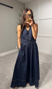 Hazel Dress | Navy