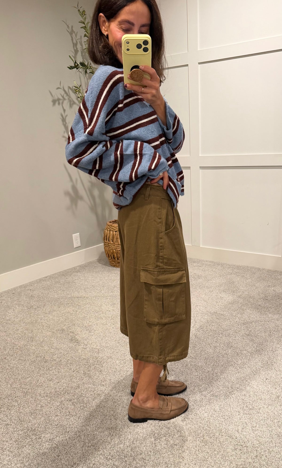 The Scout Olive Green/Brown Cargo Shorts