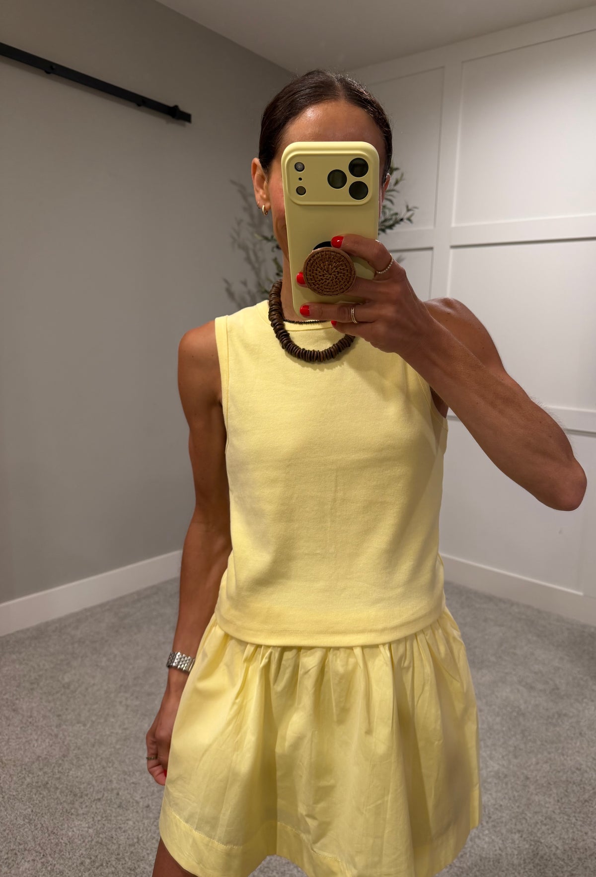 Sunshine Skort Set | Banana