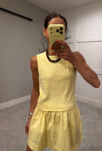 Sunshine Skort Set | Banana
