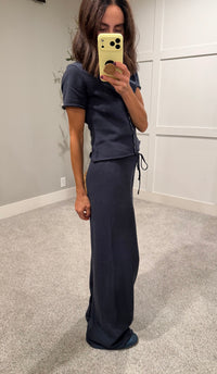 Nara Knit Set | Midnight Navy