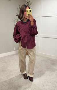 The Audrey Pinstripe Pants
