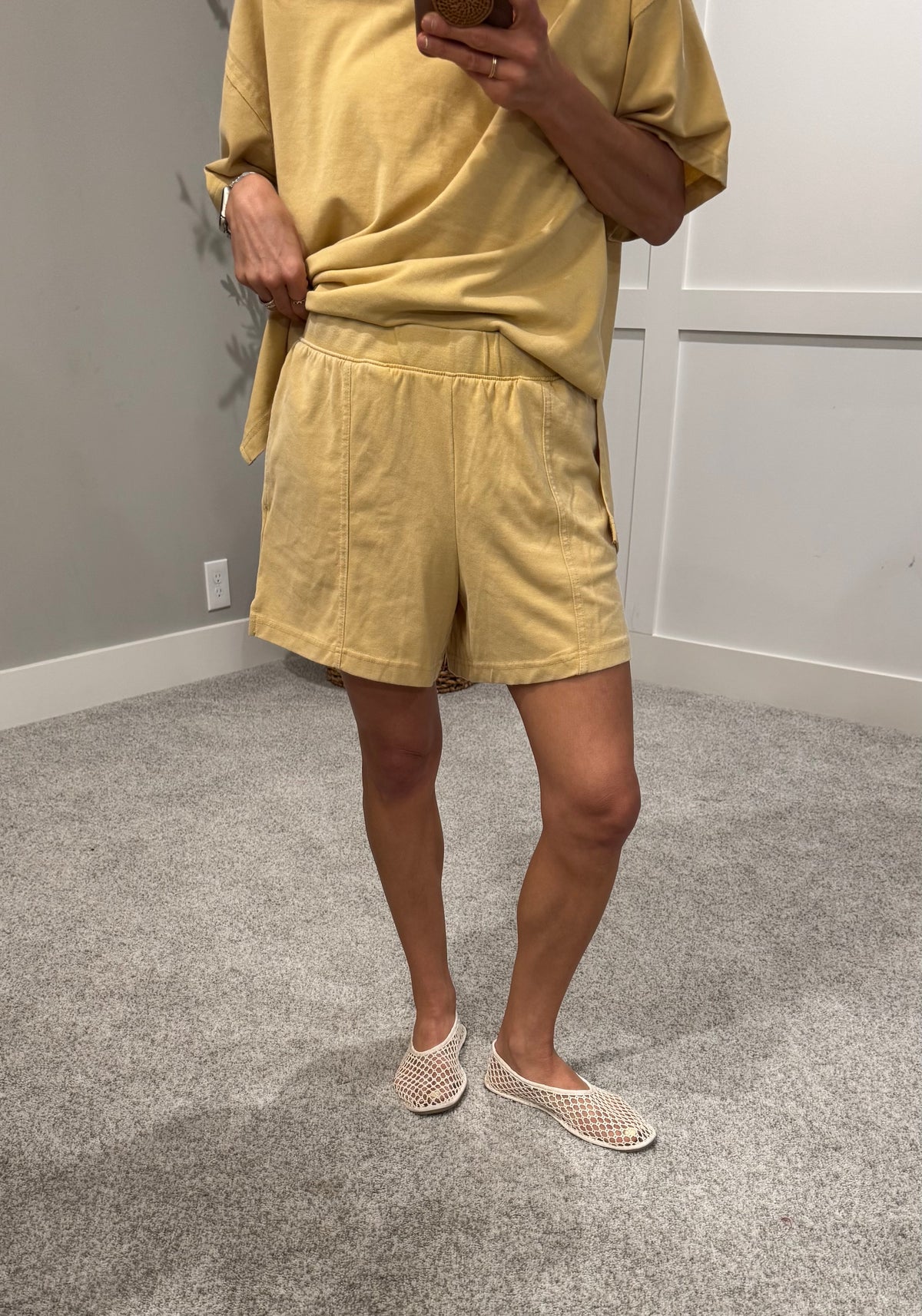 Everday Oversized Tee & Shorts SET | Dandelion