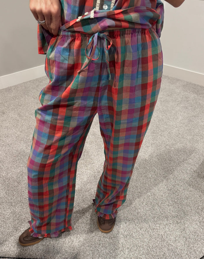 Pippa Plaid Bottoms