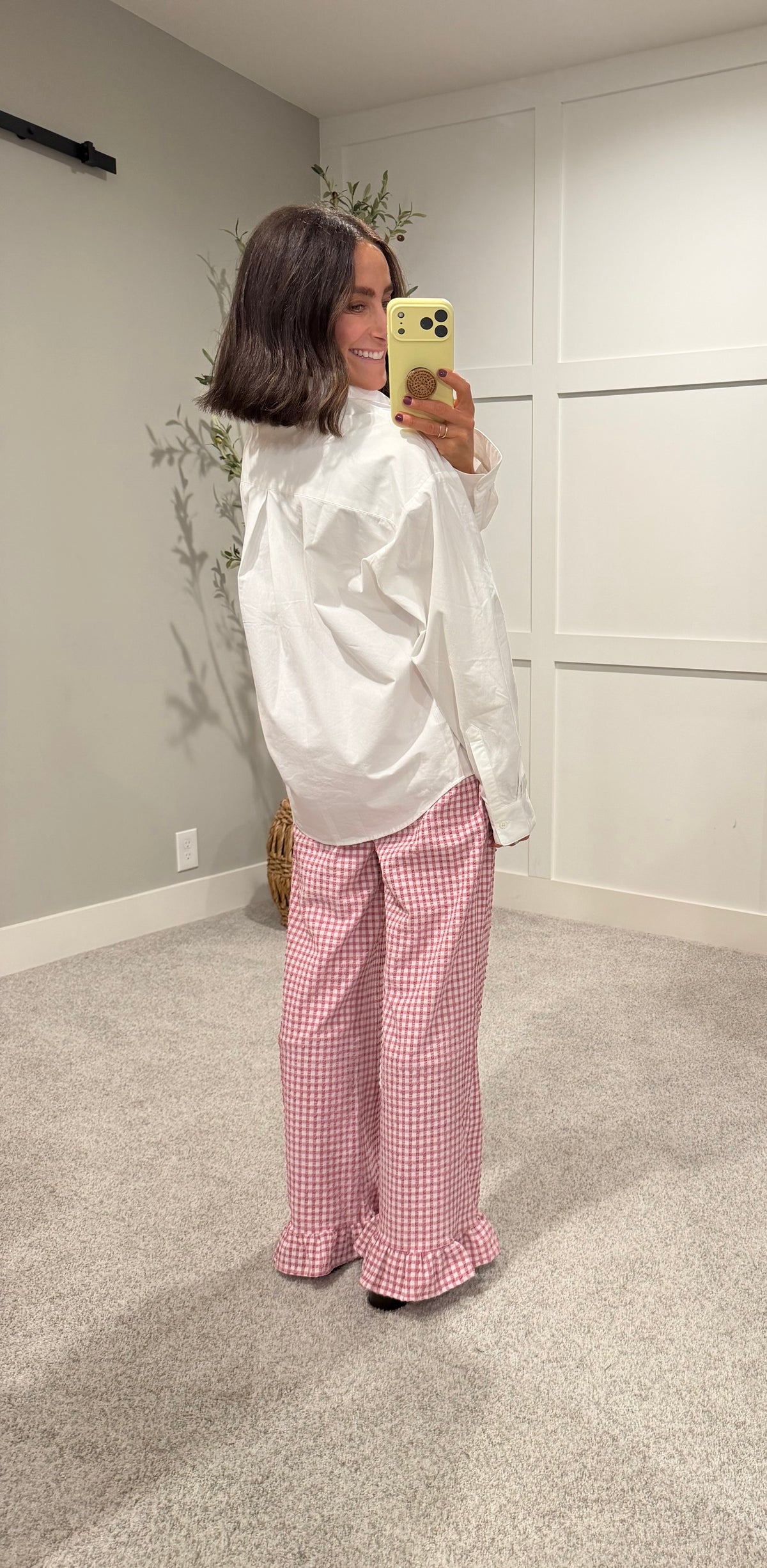 Classic White Button-Up