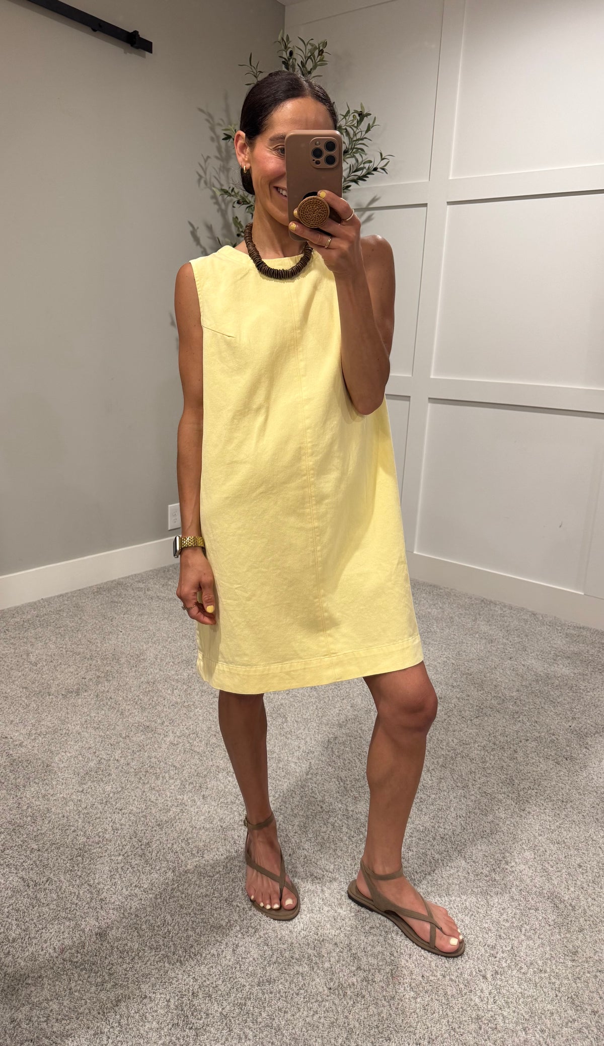 Dixie Dress | Butter Yellow