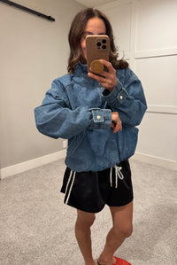 Liv Pullover Denim Jacket