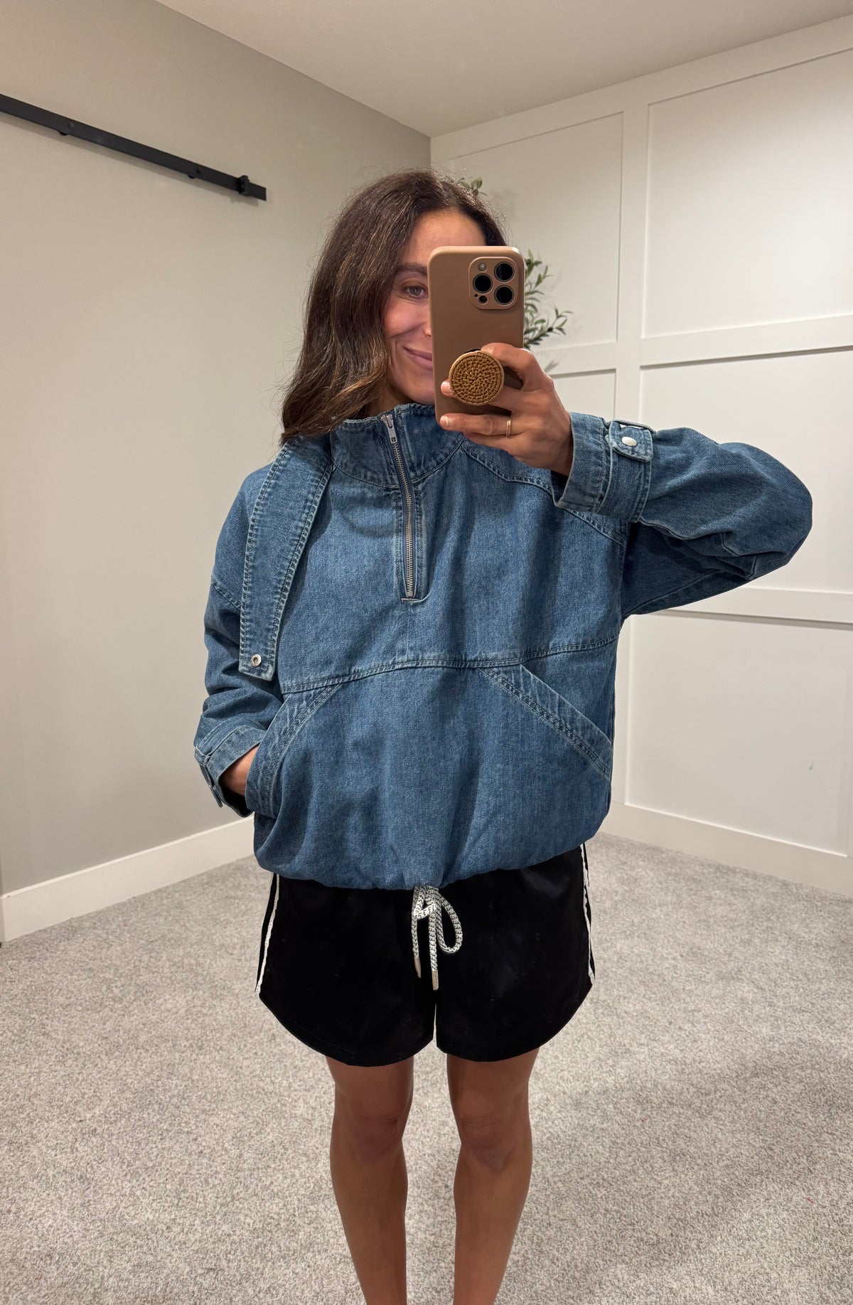 Liv Pullover Denim Jacket