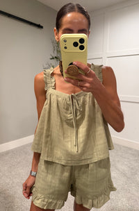 Elsa Frill Set | Light Olive