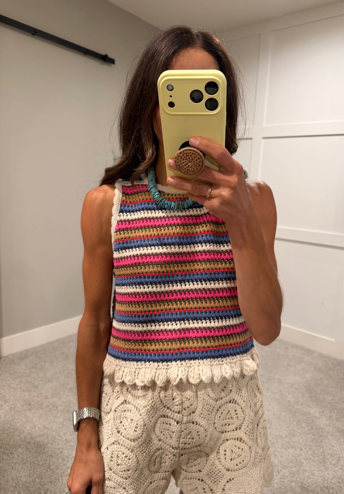 Willa Colorful Knit Top
