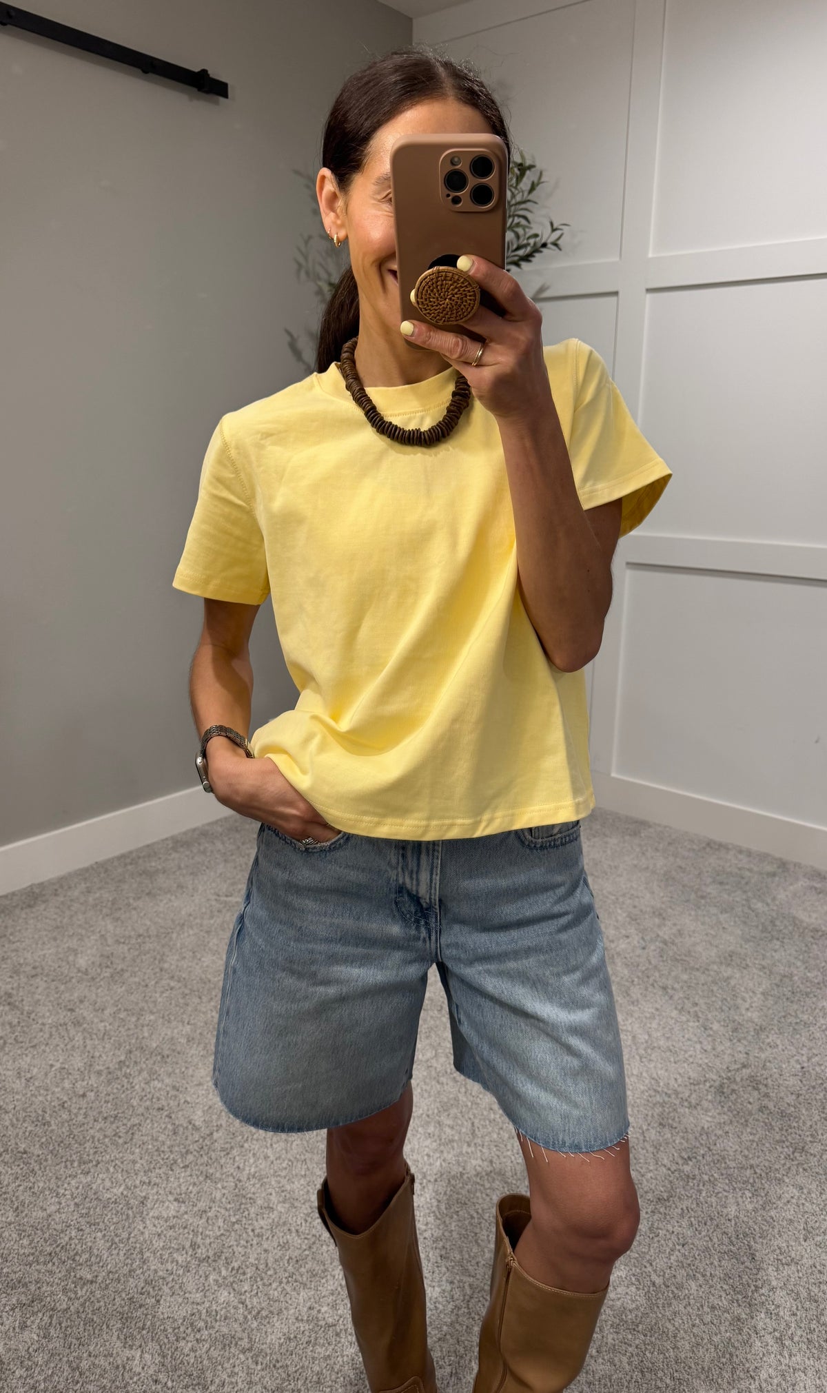The Lanie Top | Yellow