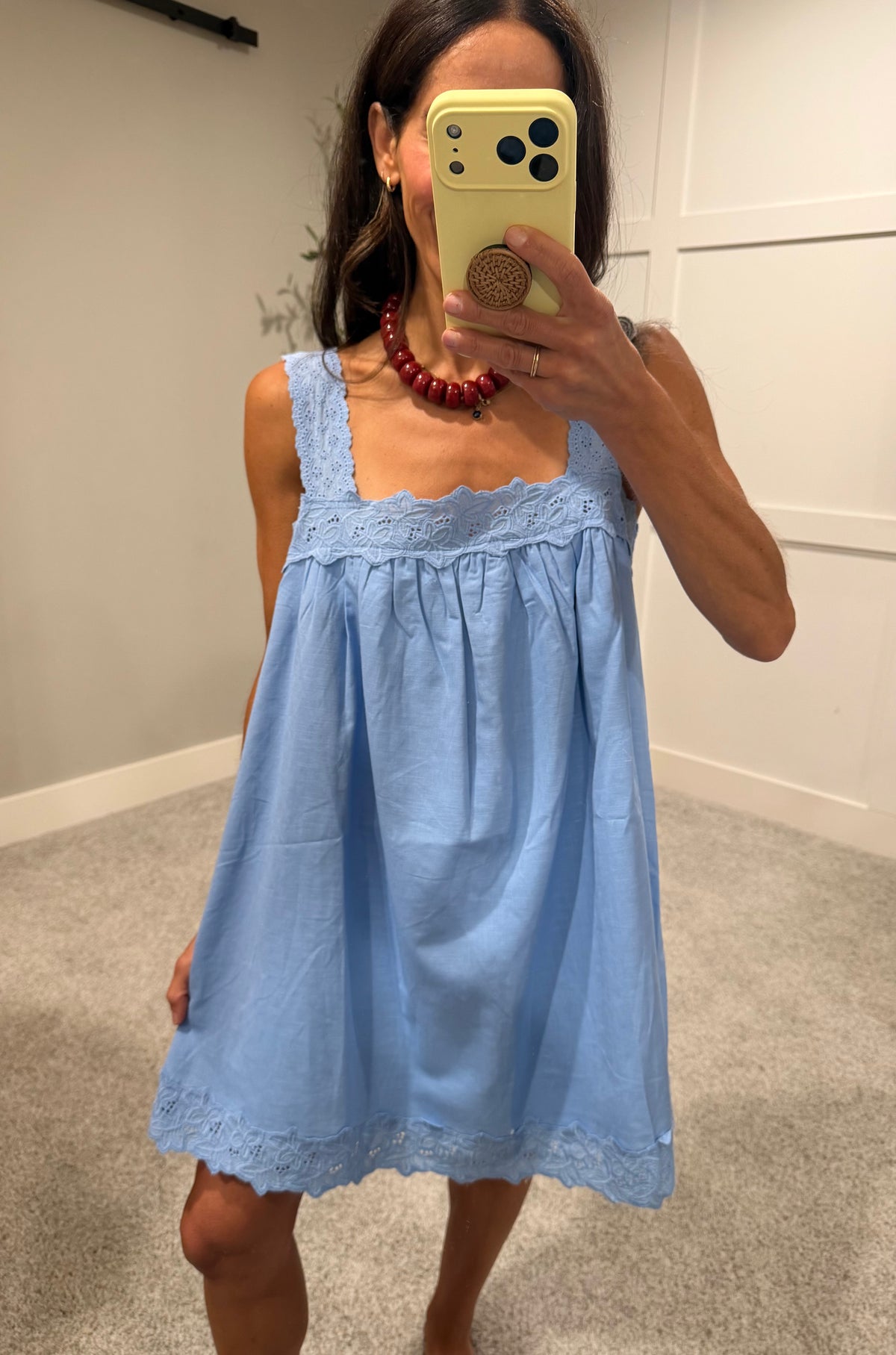 Tidal Floral Dress | Blue