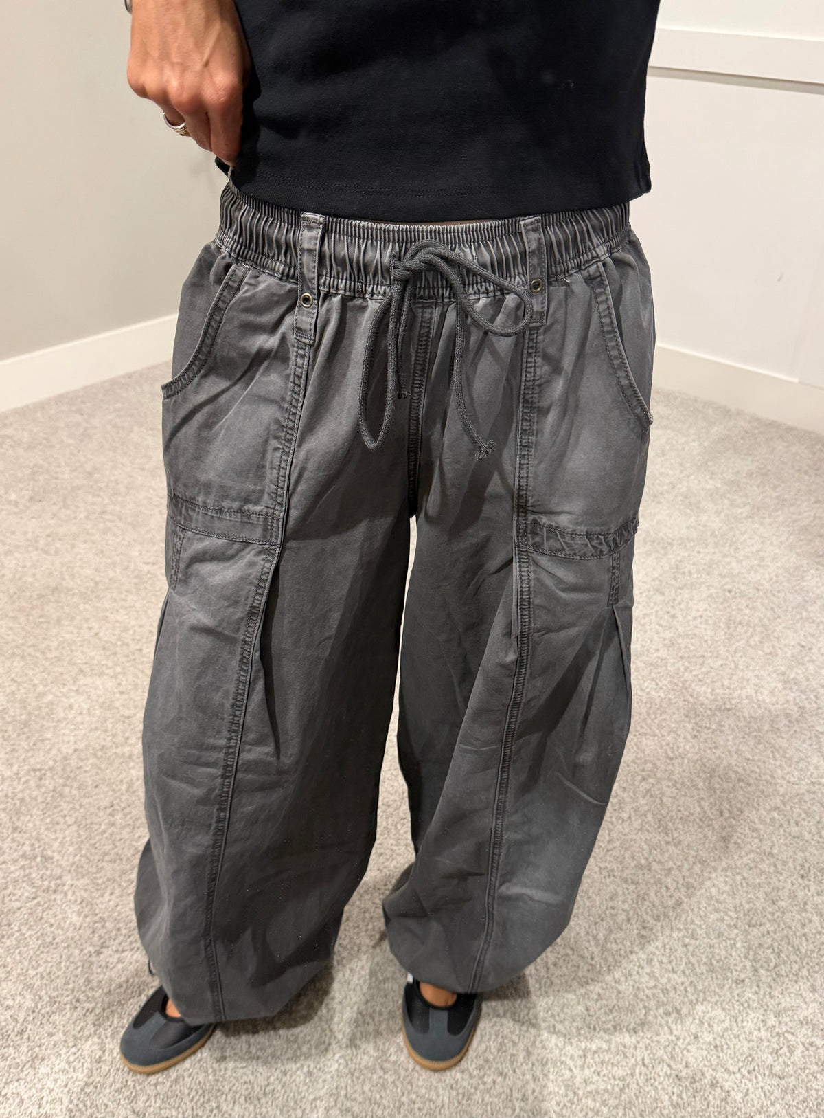 Graphite Cargo Pants
