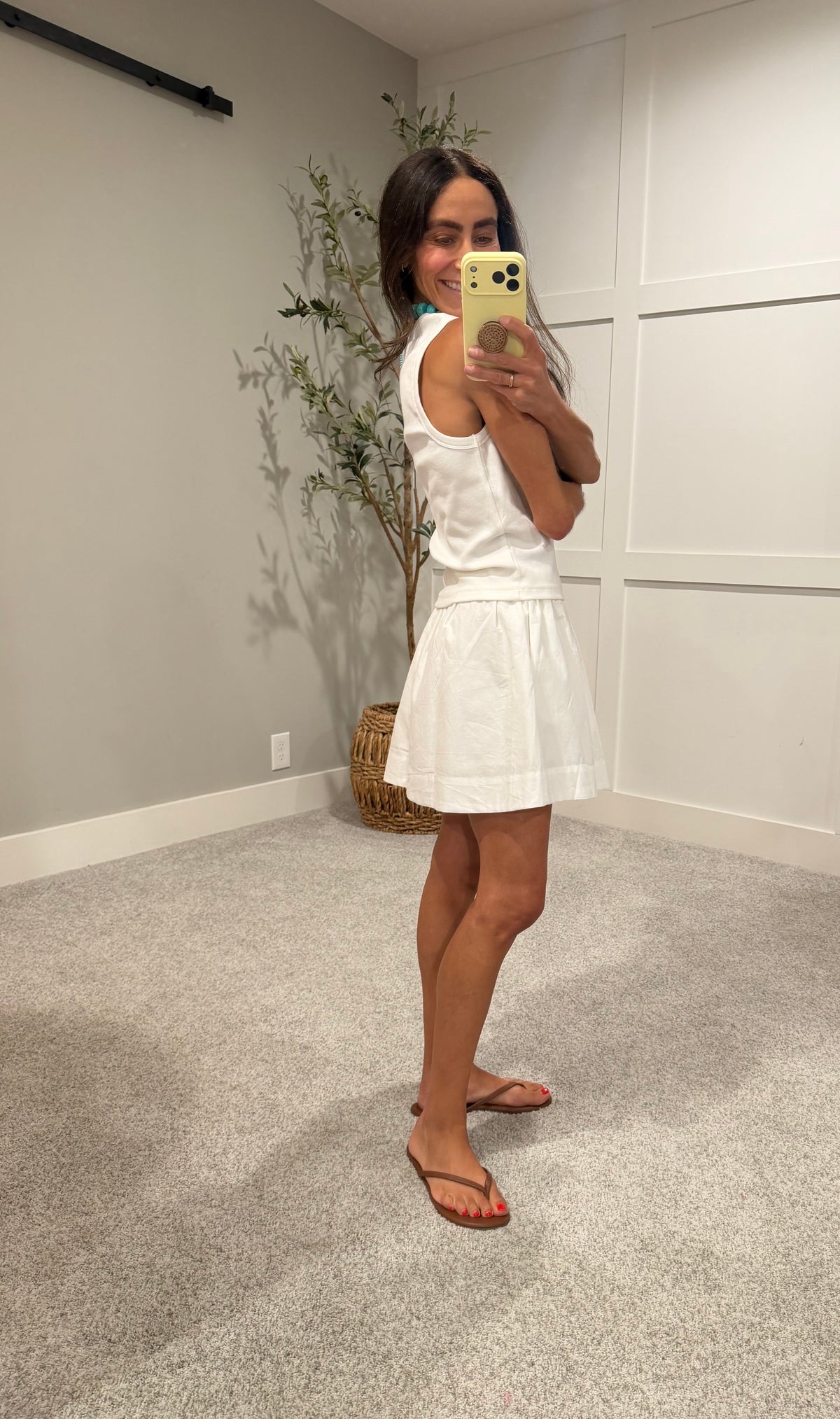 Sunshine Skort Set | White