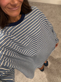 Morgan Set | Blue/Ivory