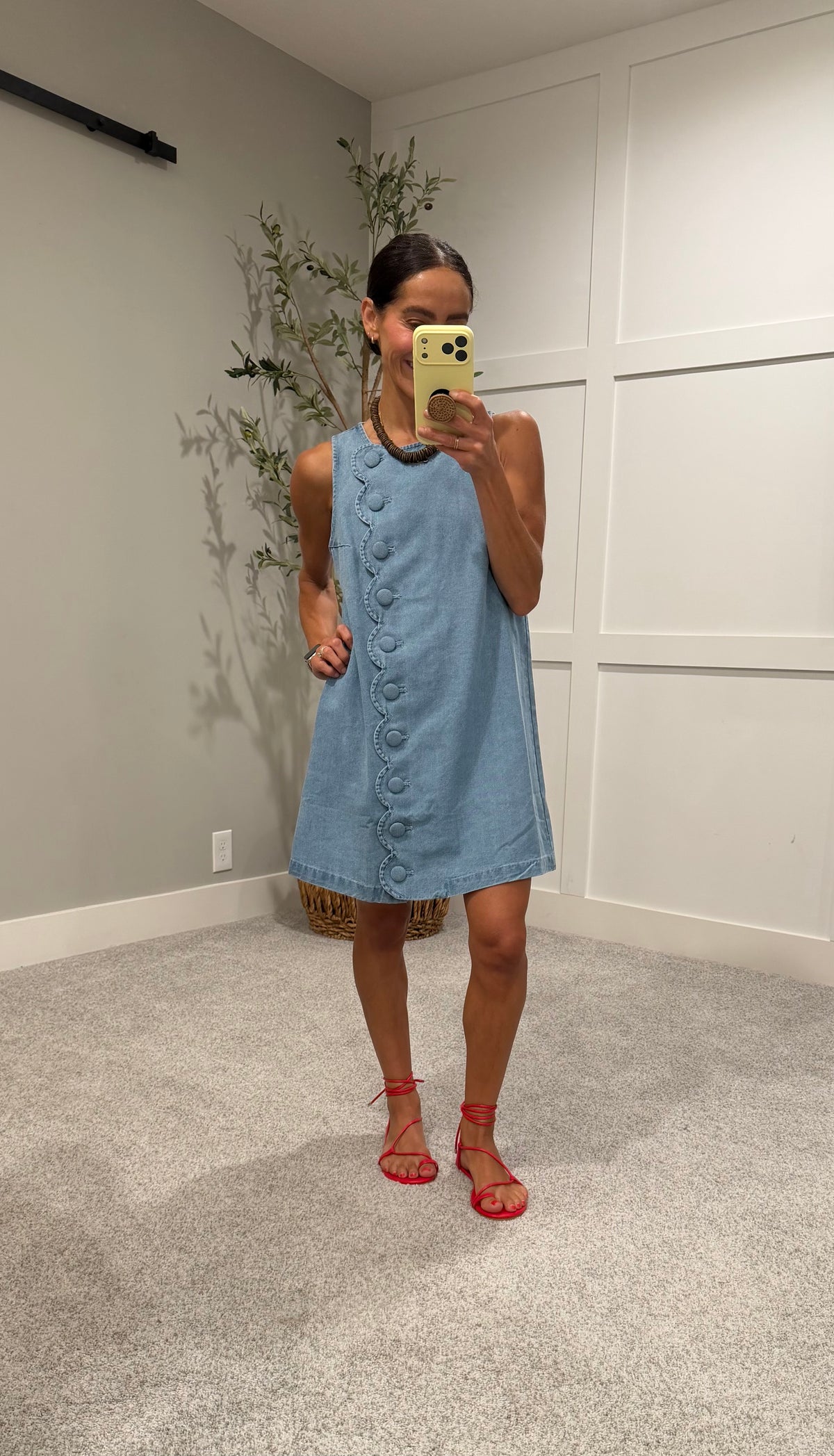 Monroe Denim Dress